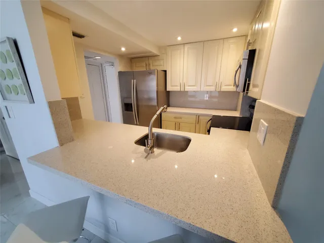 Open to living & balcony ...