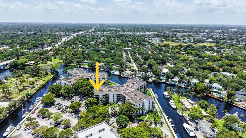 1301 Building on the New River-Aerial View