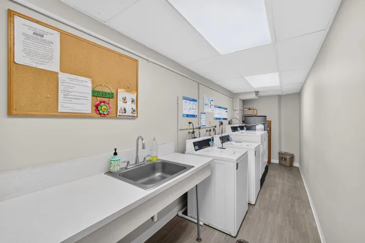 1301 Common Laundry on each floor