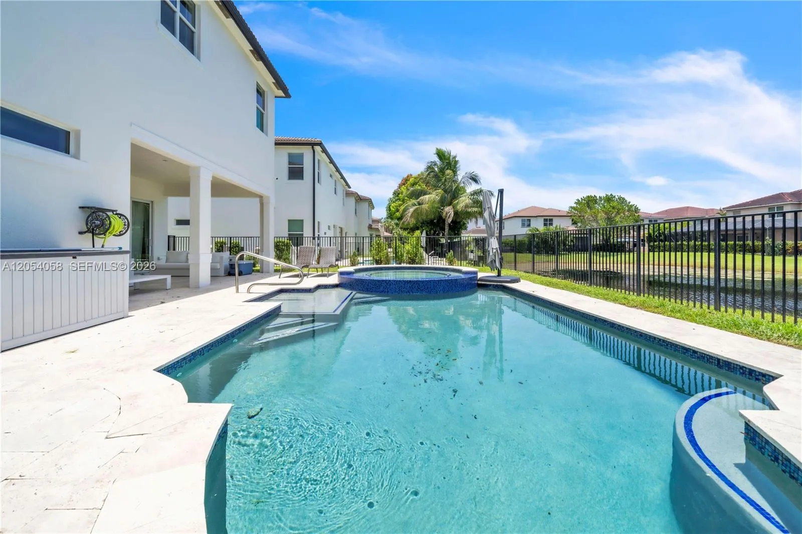 Pool area