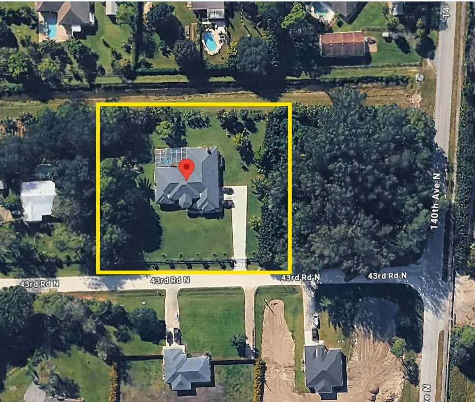 13882 43rd Rd N - Aerial view