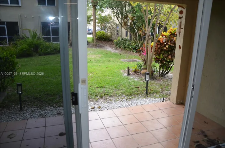 Patio / View