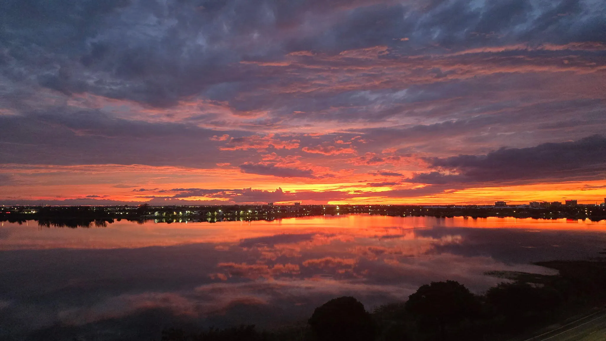 Water View Sunset