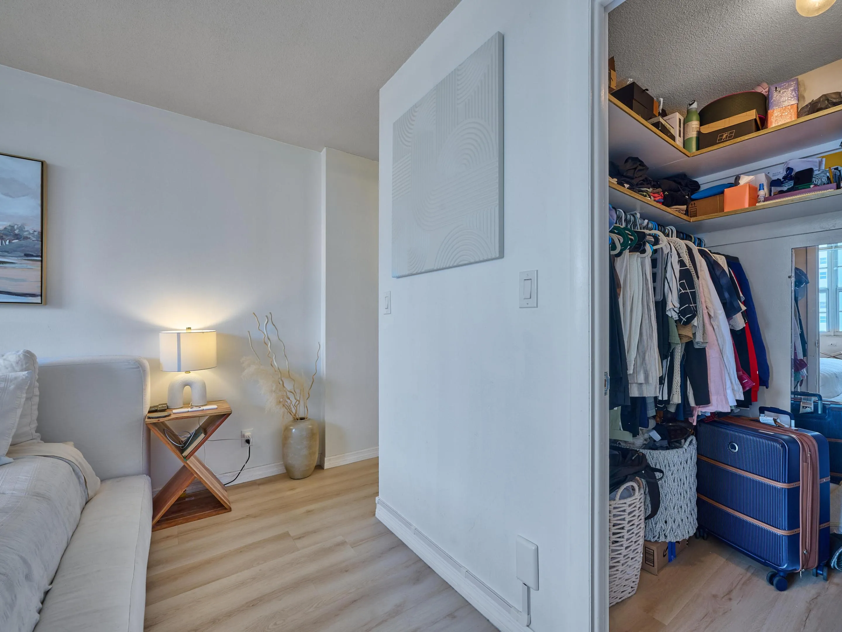 Walk-In Closet | Spacious with ample storage.