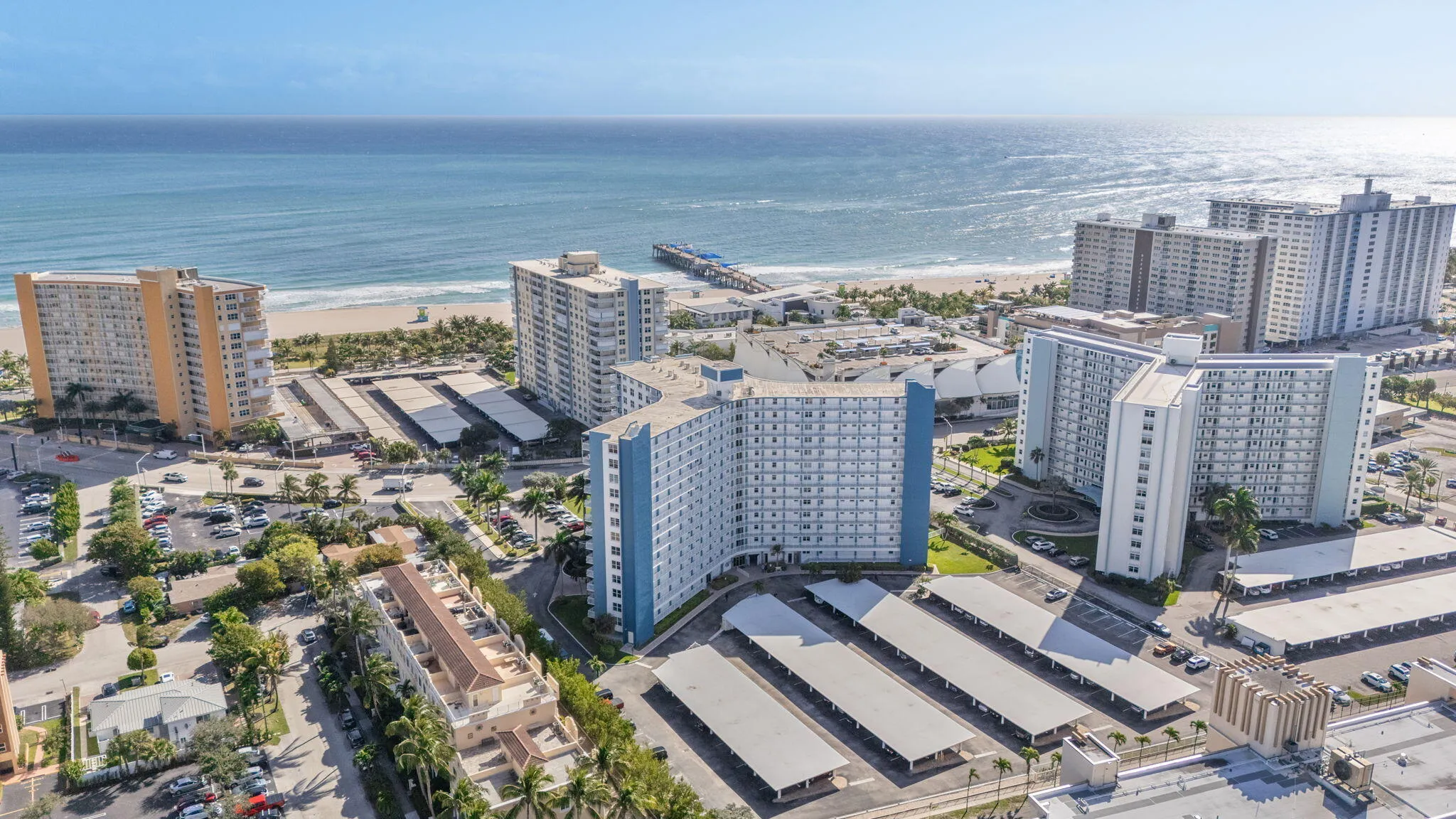 Beach & Pier | Enjoy the nearby sandy beach and iconic Pompano Beach Fisher Family Pier