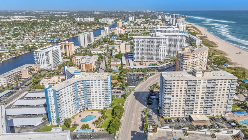 Aerial View | Ideally situated between the Atlantic Ocean and the Intracoastal Waterway