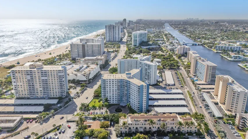 Aerial View | Ideally situated between the Atlantic Ocean and the Intracoastal Waterway