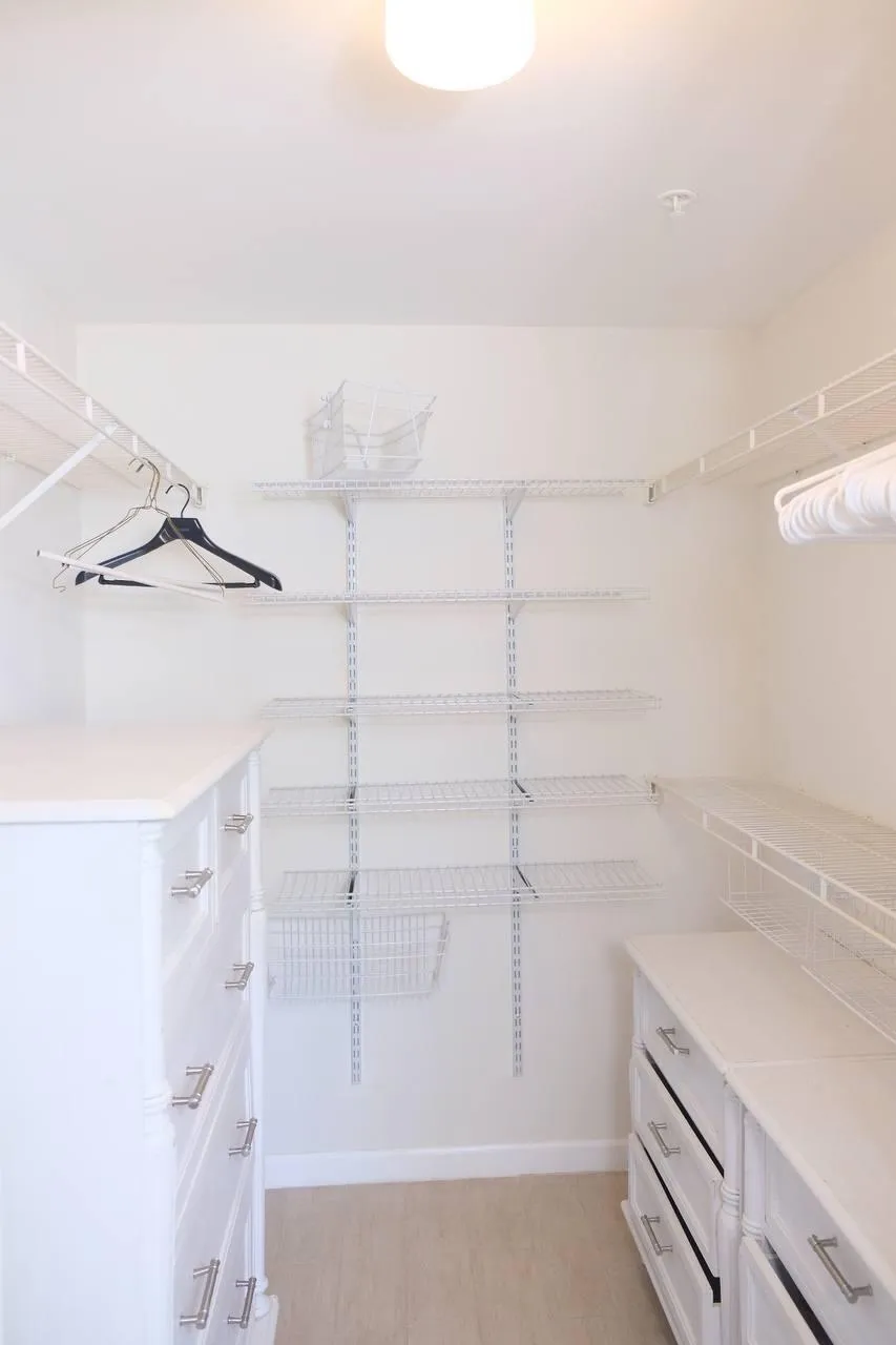 Master closet