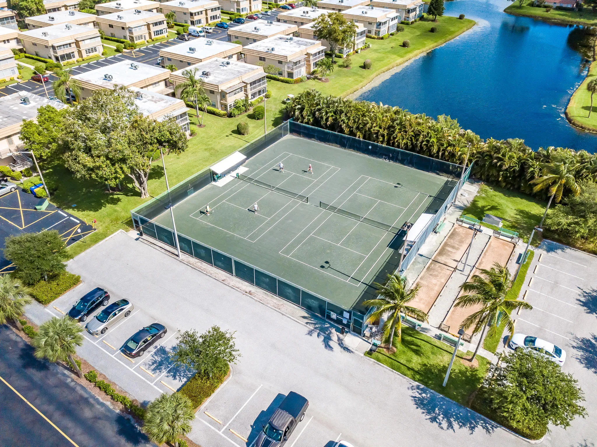 Tennis courts