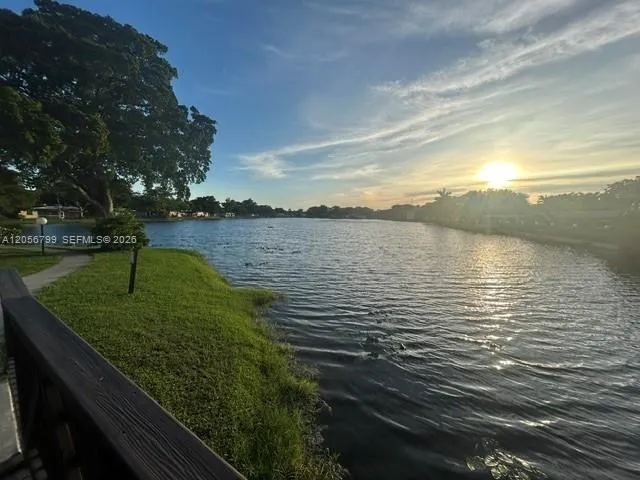 View from community walking path