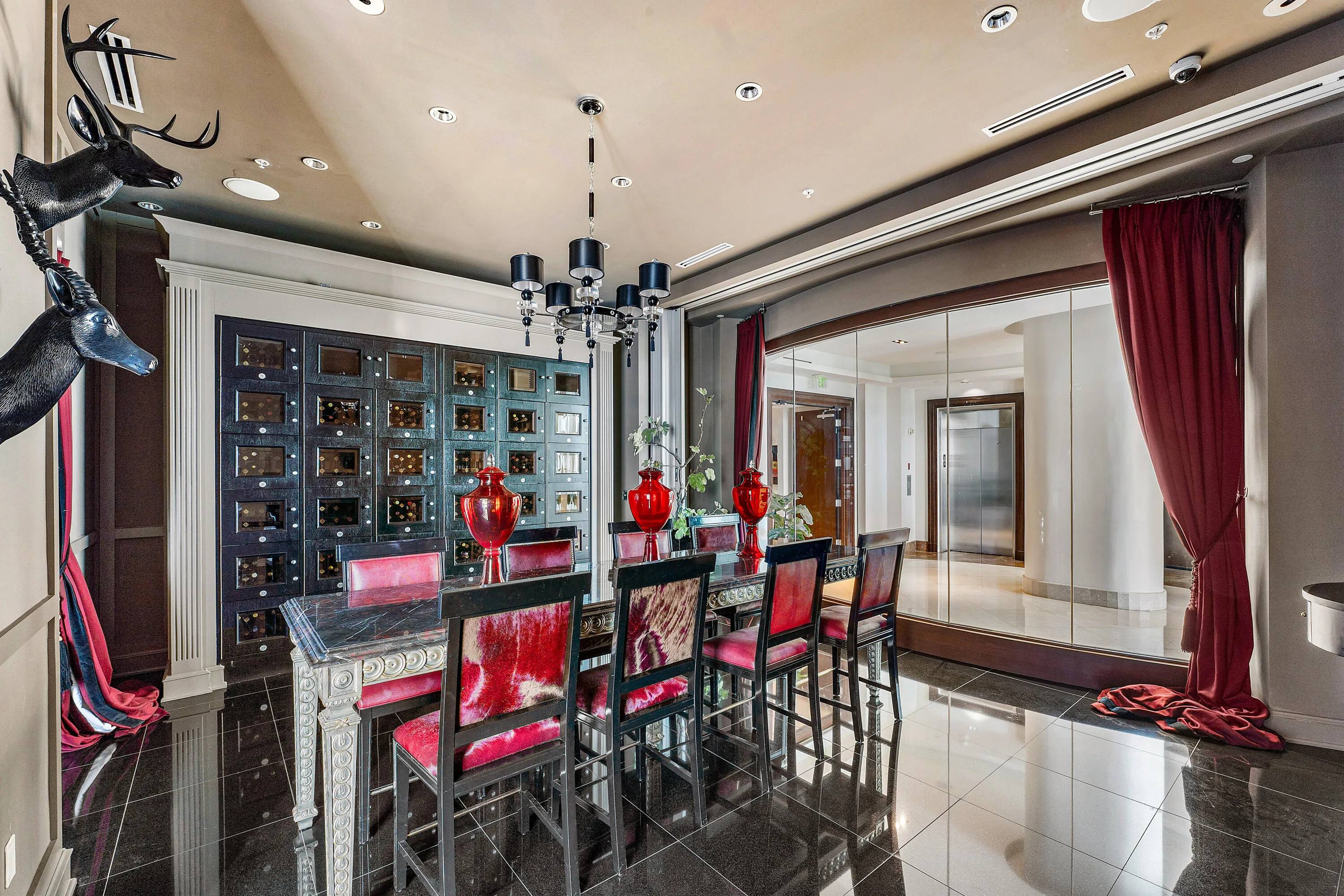 Wine cellar room