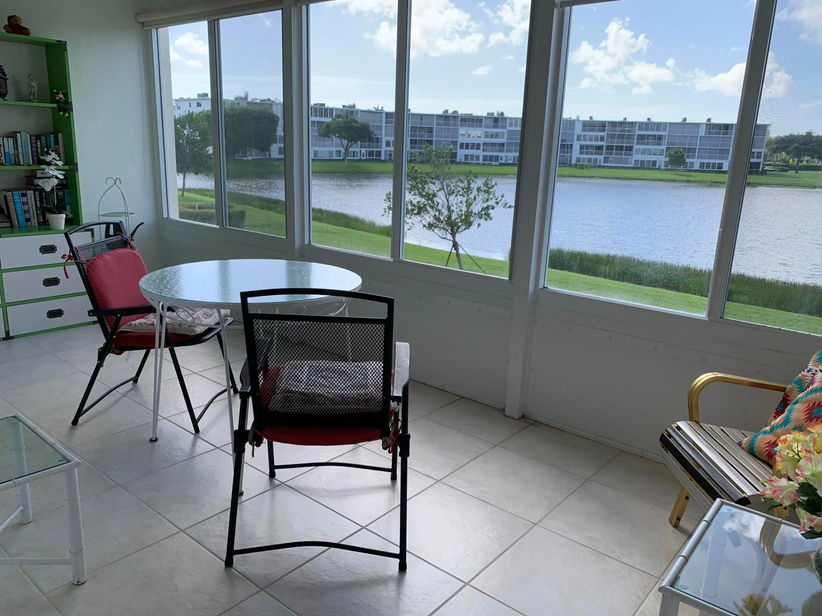 Spatious balcony