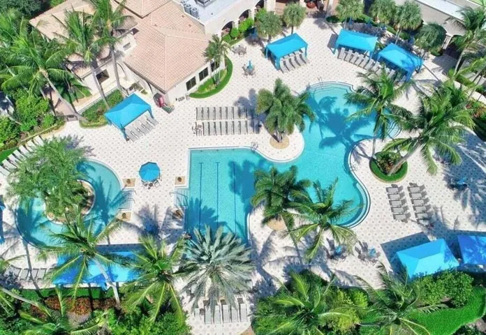 Pool area