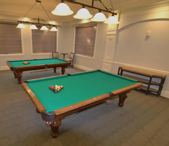 Pool table room