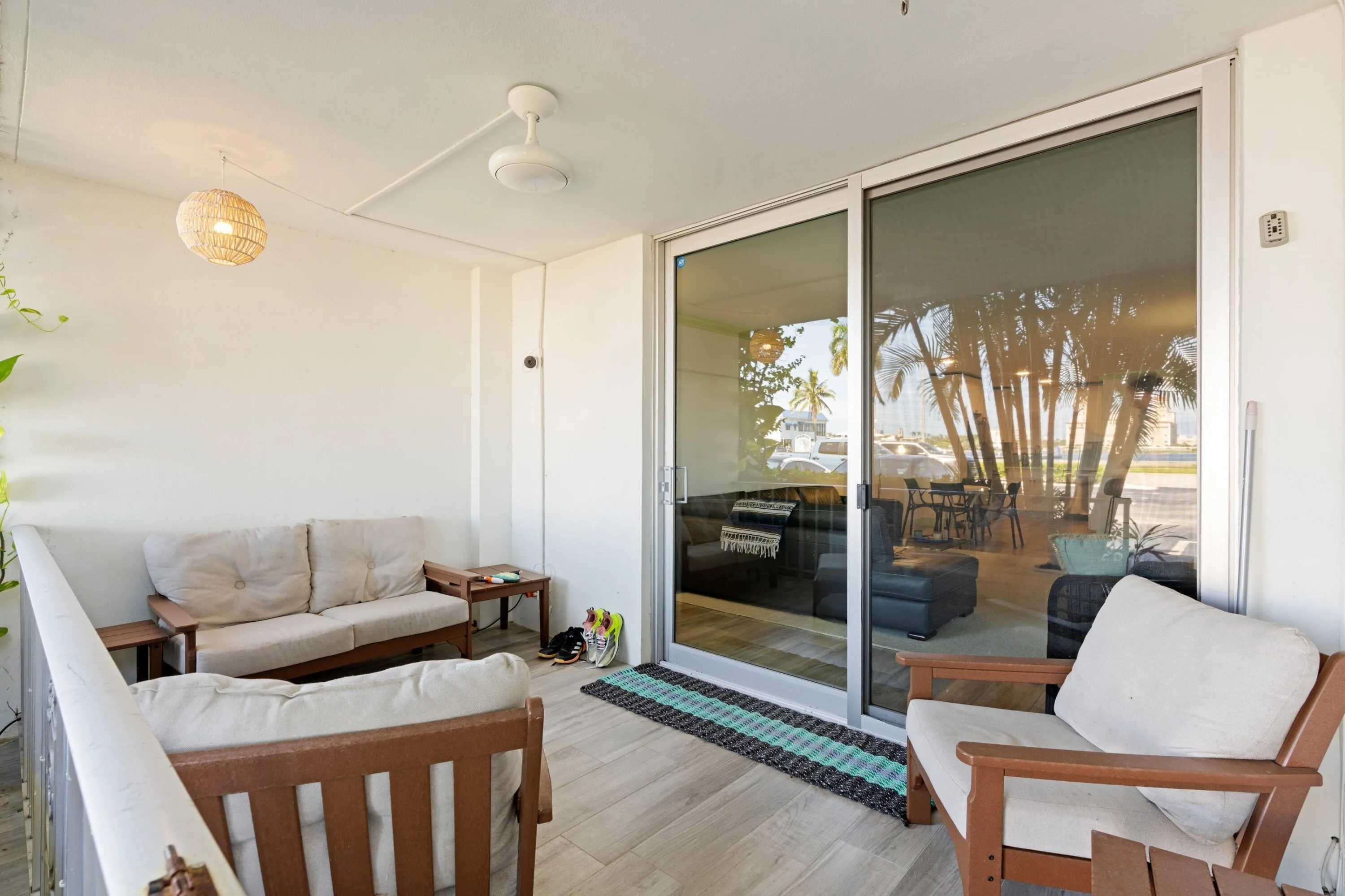 Covered patio