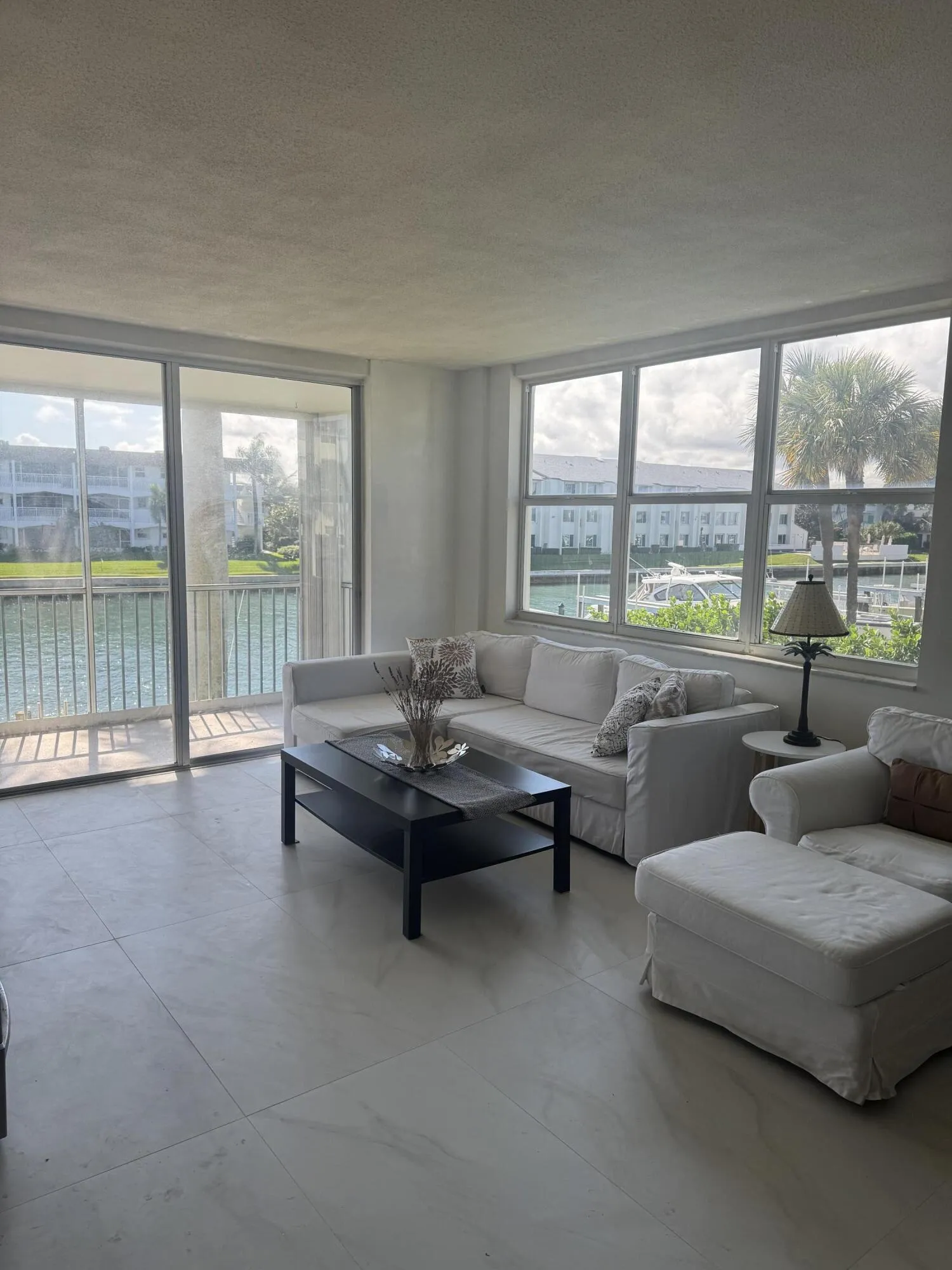 Corner unit has west windows