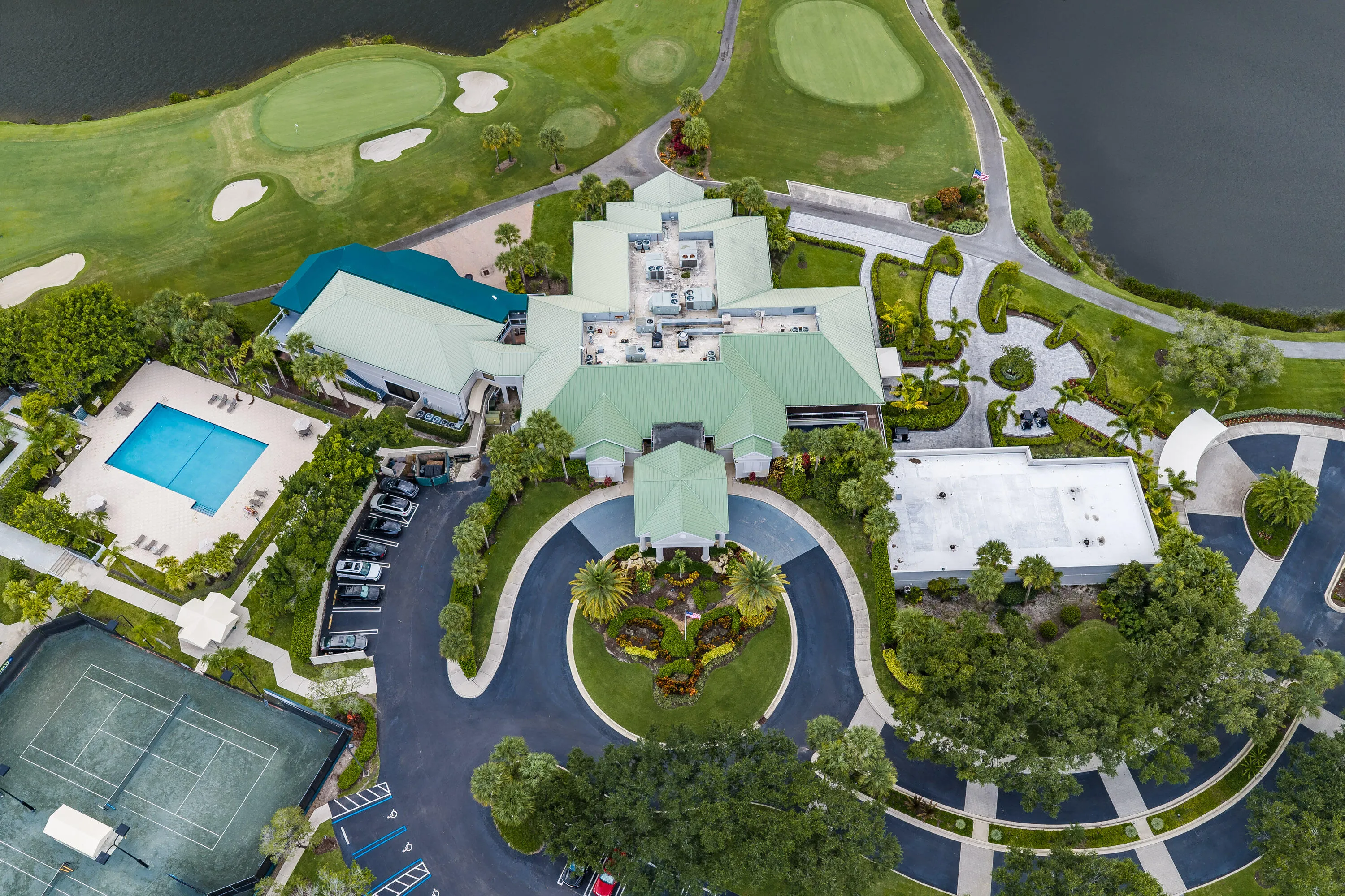 Clubhouse Aerial View 2