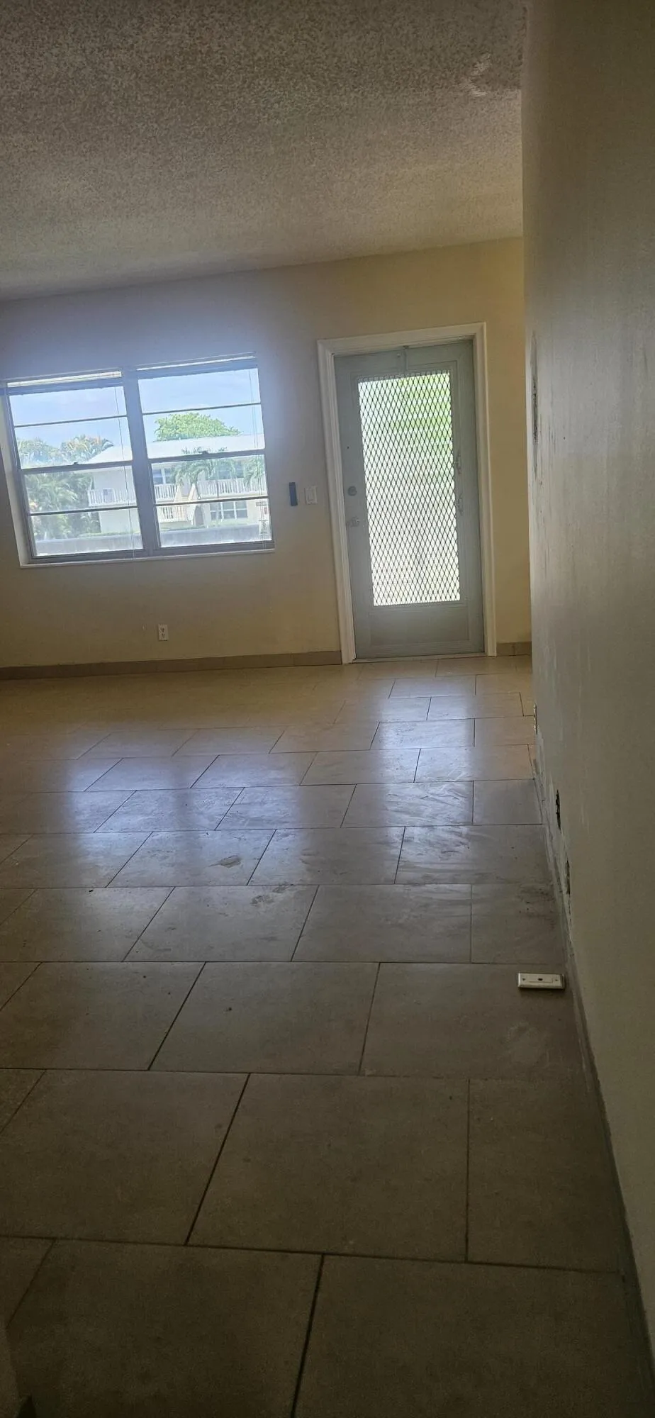 Living room from hallway