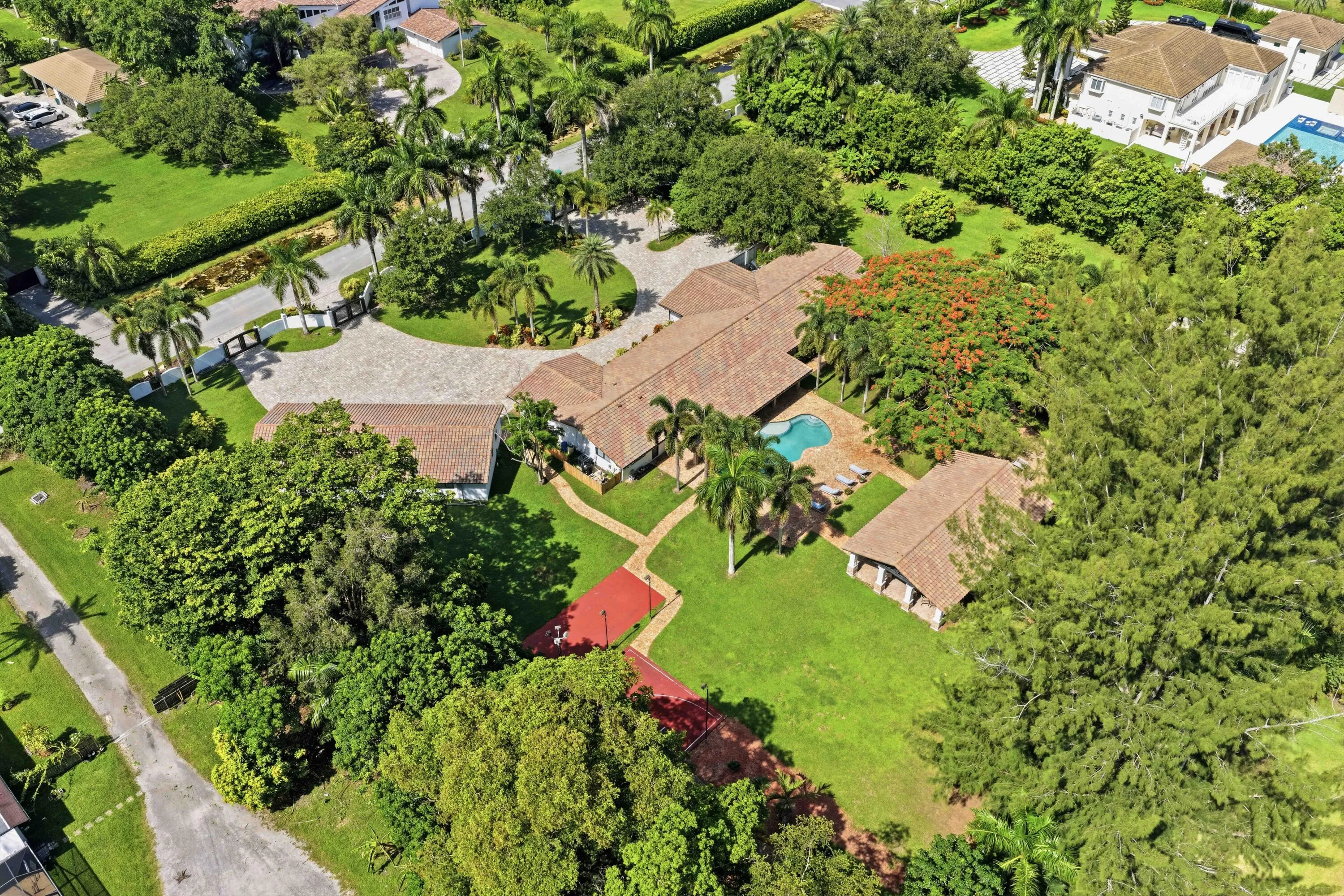 Aerial of Property