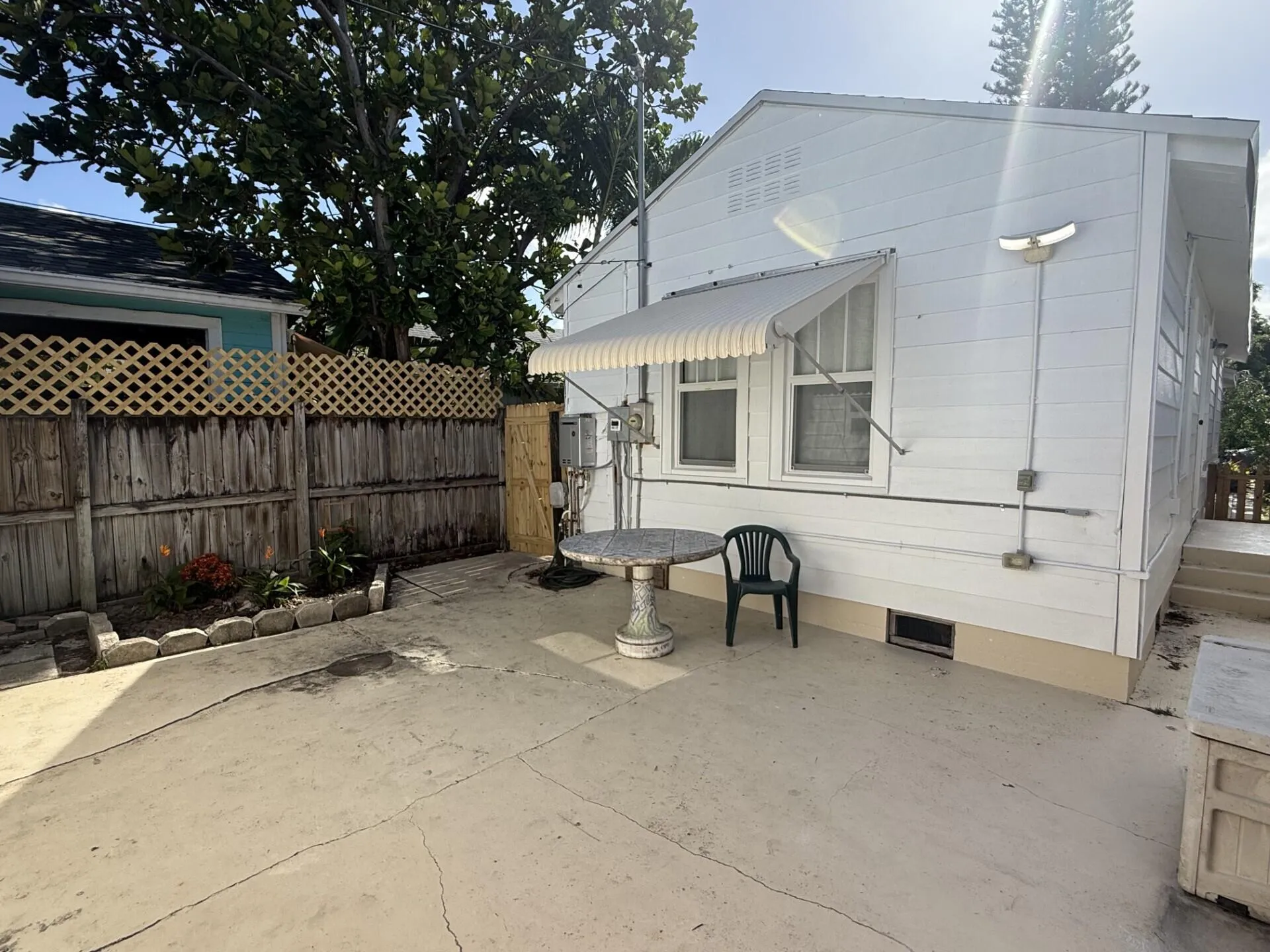 Back Patio