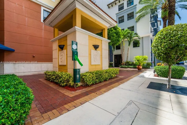 Exterior walking areas