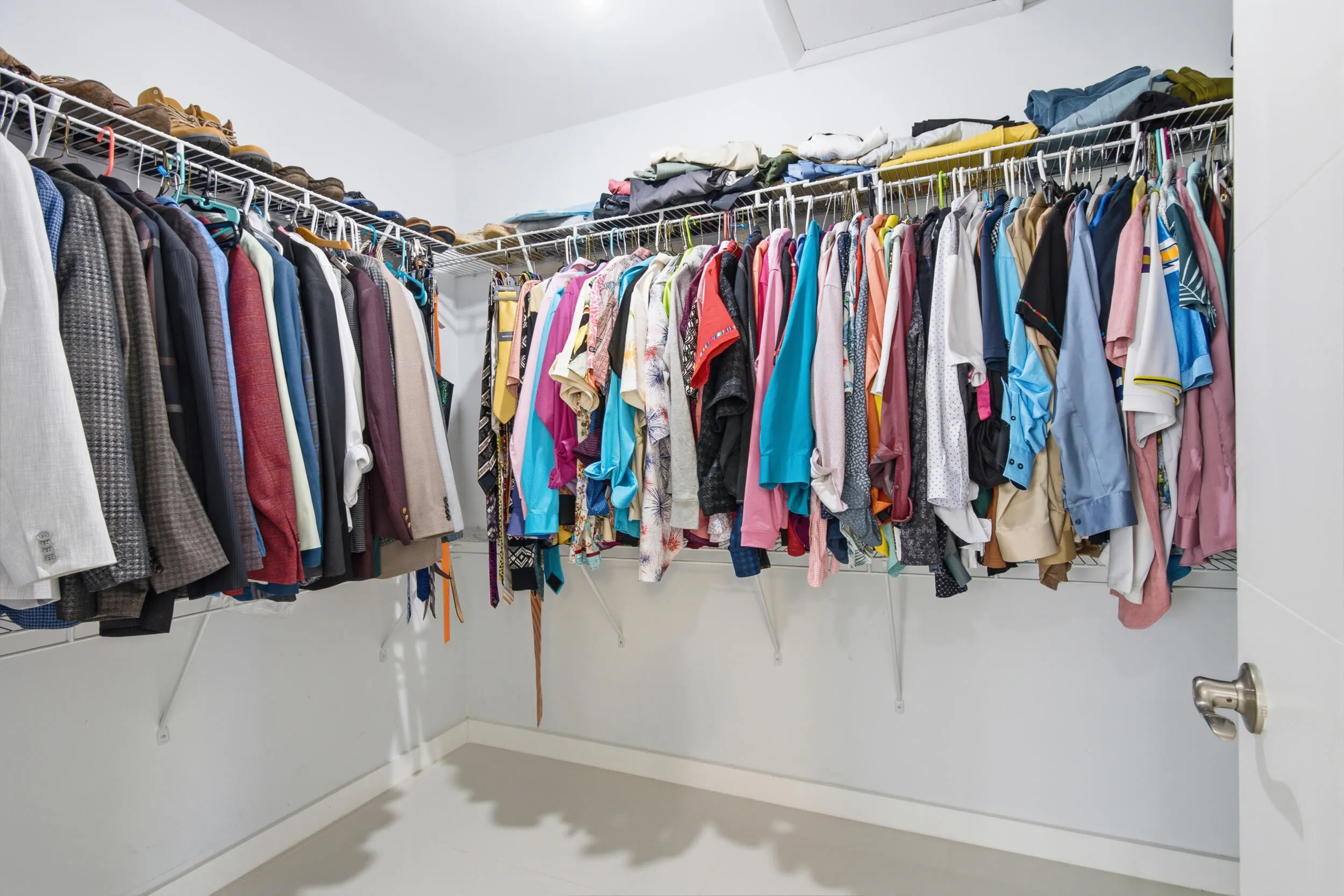 Primary Walk In Closet