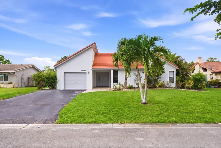 Curb Appeal with 4 car driveway