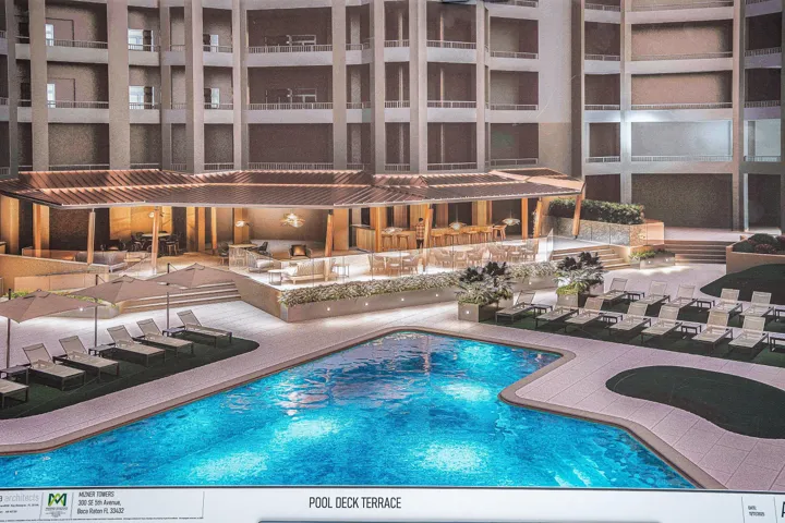 Proposed New Pool Deck Terrace