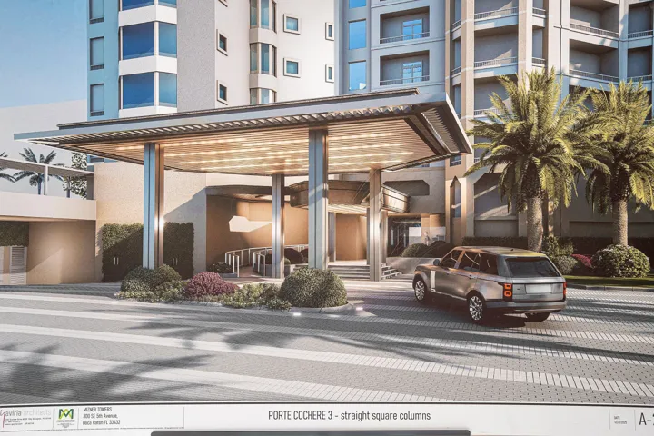 Proposed New Porte Cochere
