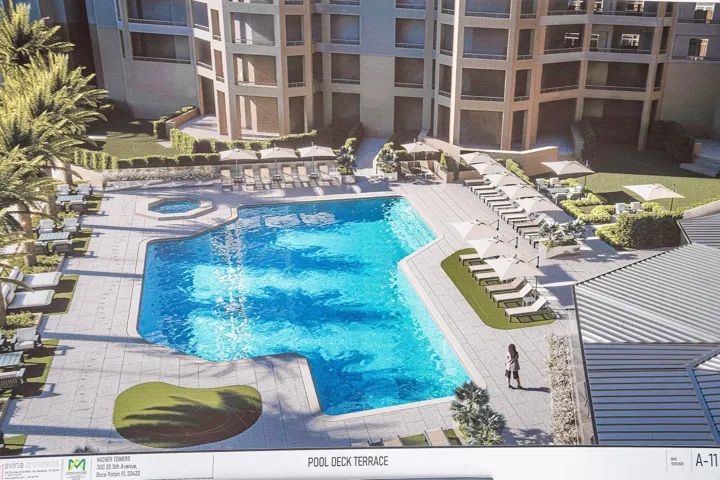 Proposed New Pool Deck Terrace
