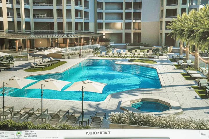 Proposed New Pool Deck Terrace