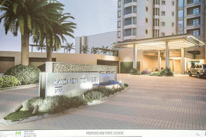 Proposed New Porte Cochere