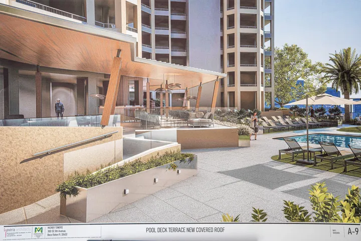 Proposed Pool Deck Terrace