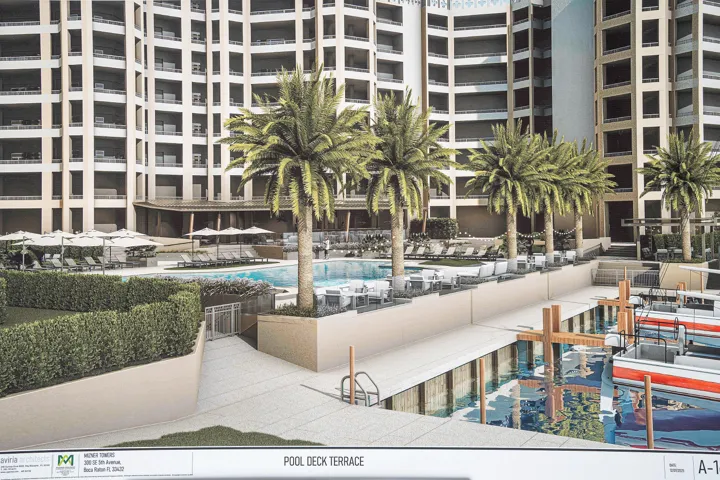 Proposed New Pool Deck Terrace