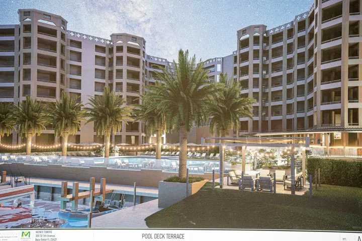 Proposed New Pool Deck Terrace