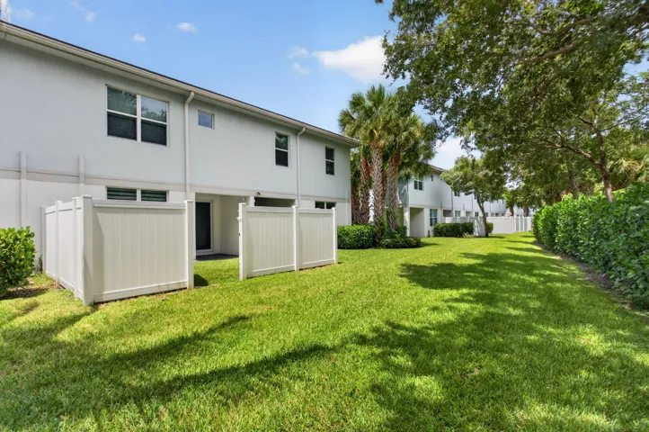 Expansive green lawn