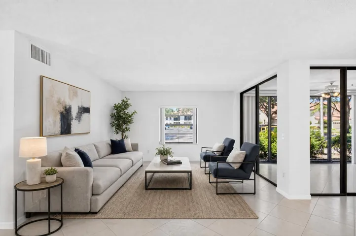 Living Room Staged