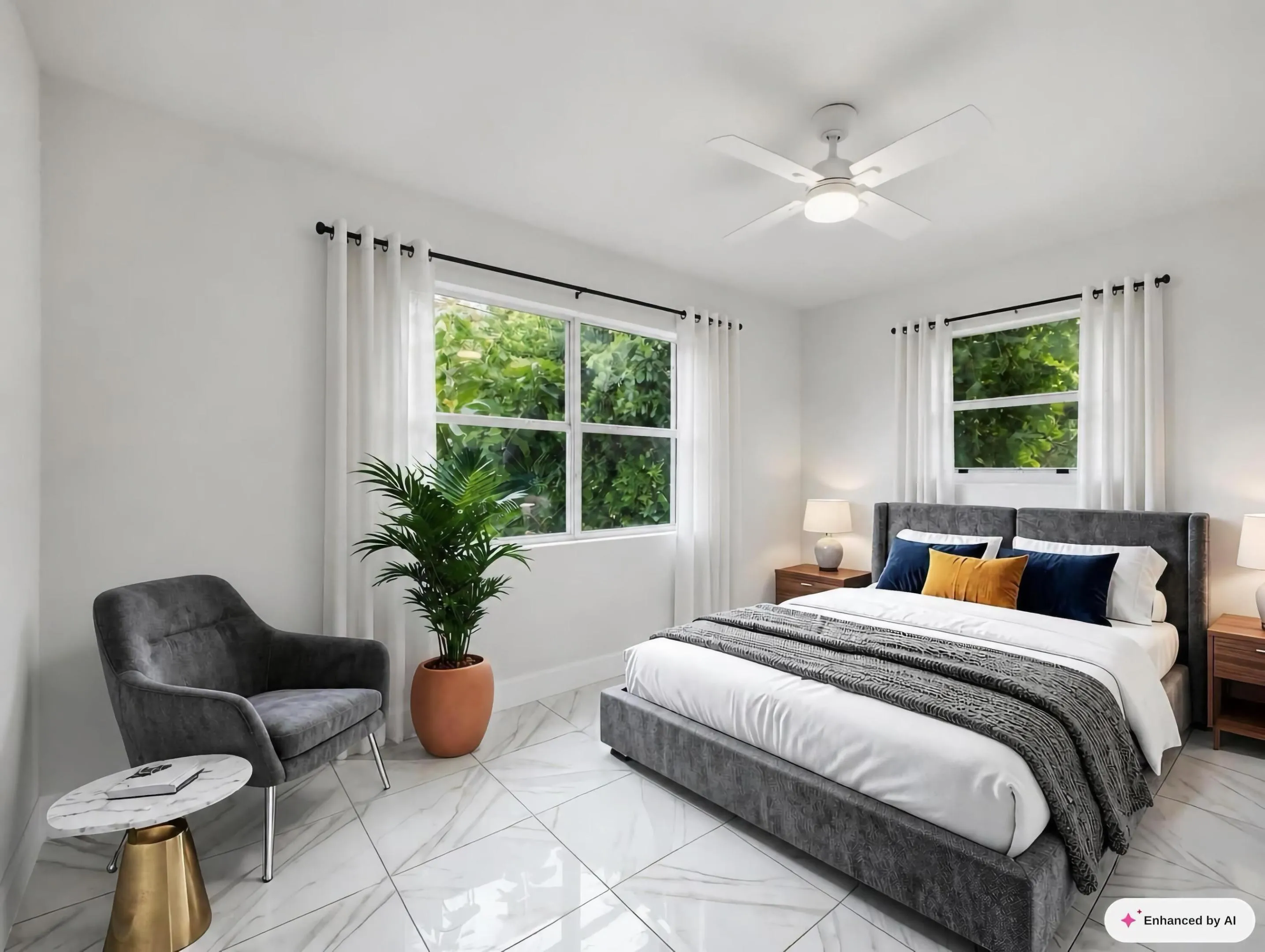 Bedroom 1 Staged