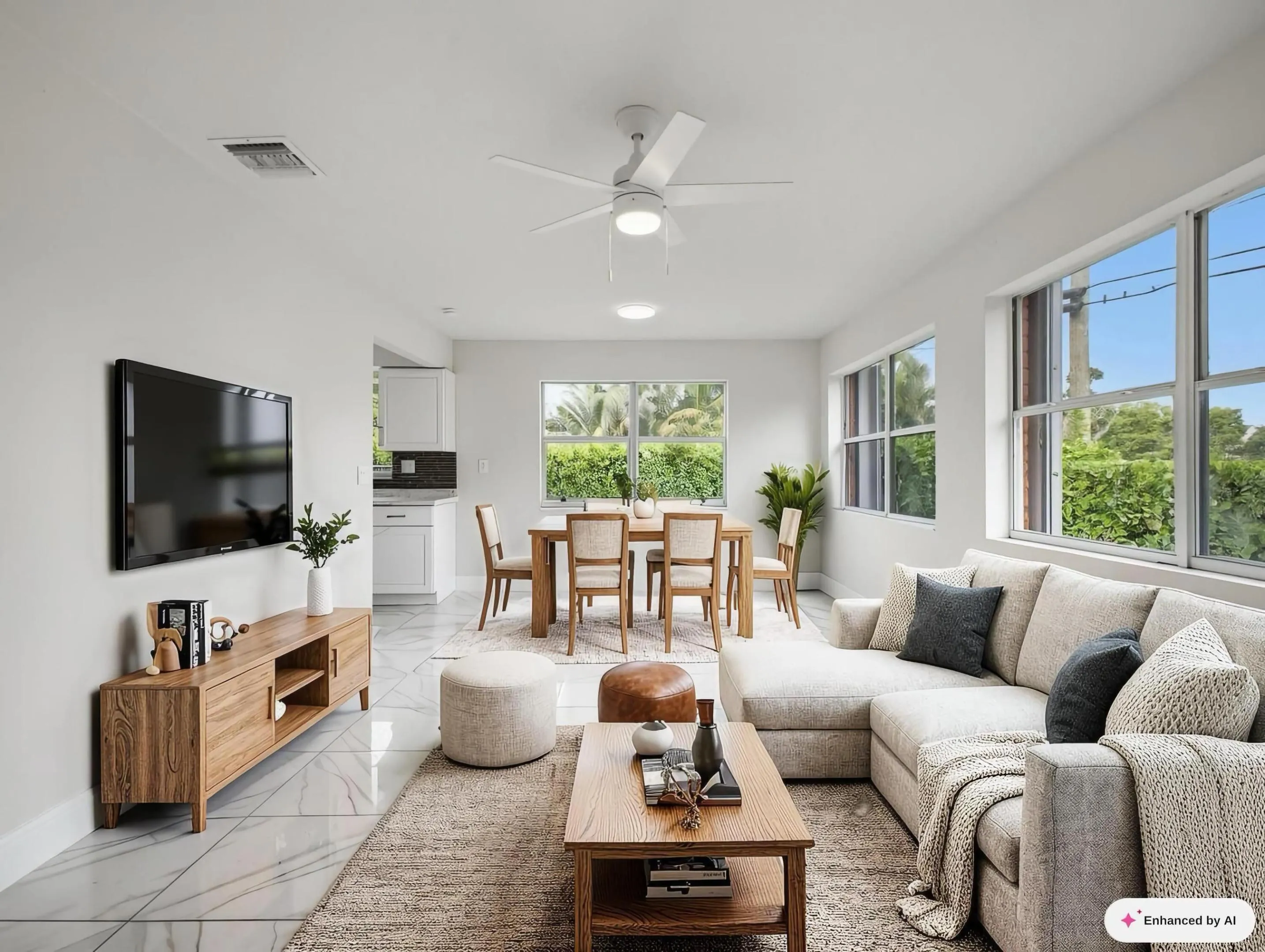 Living Dining Staged