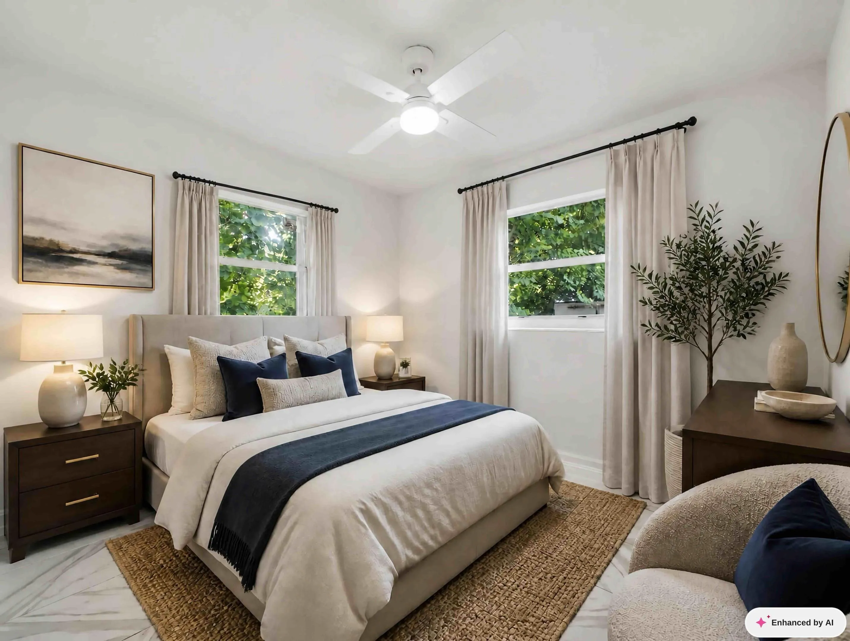 Bedroom 2 Staged