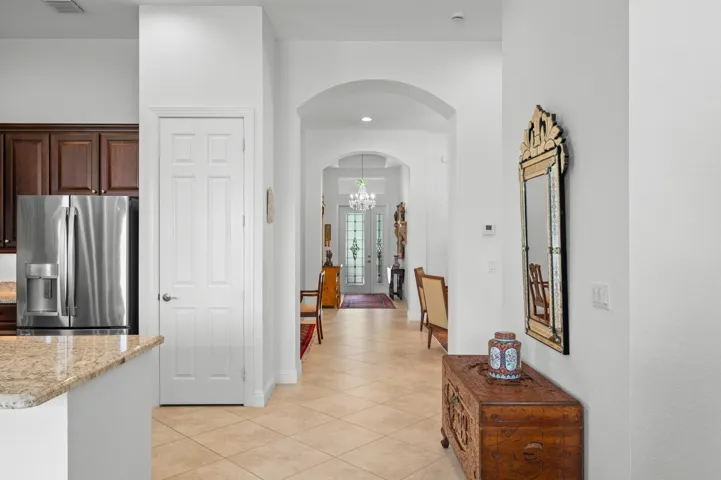 Looking From Kitchen to the Foyer