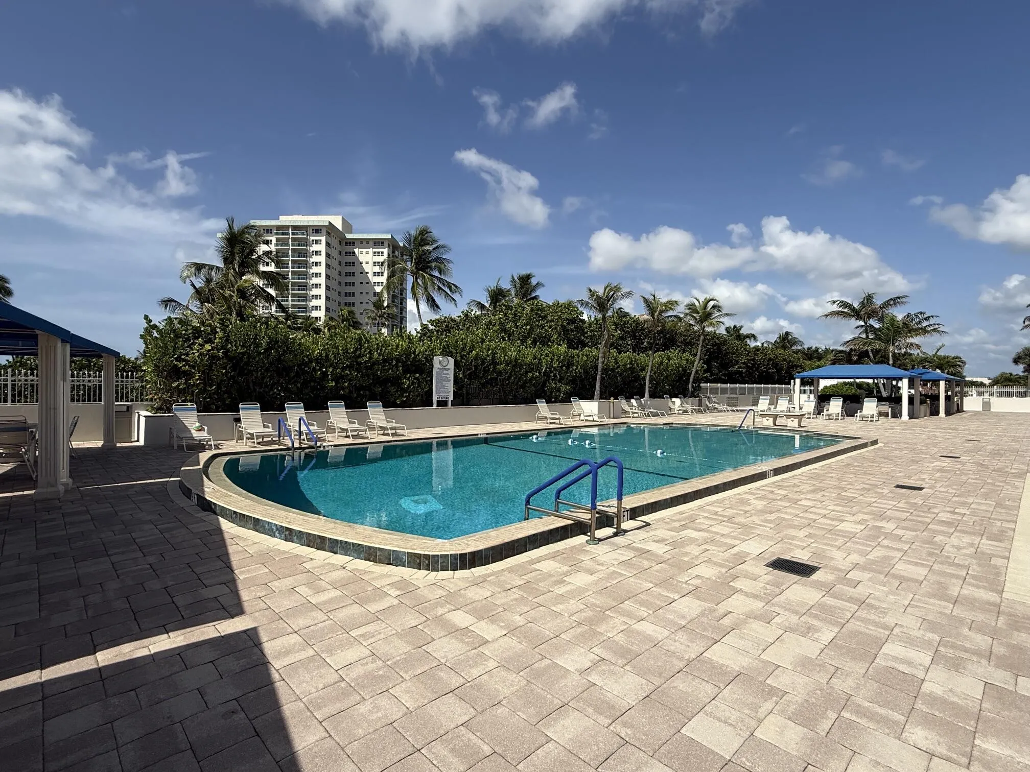 Relax in the pool or the ocean