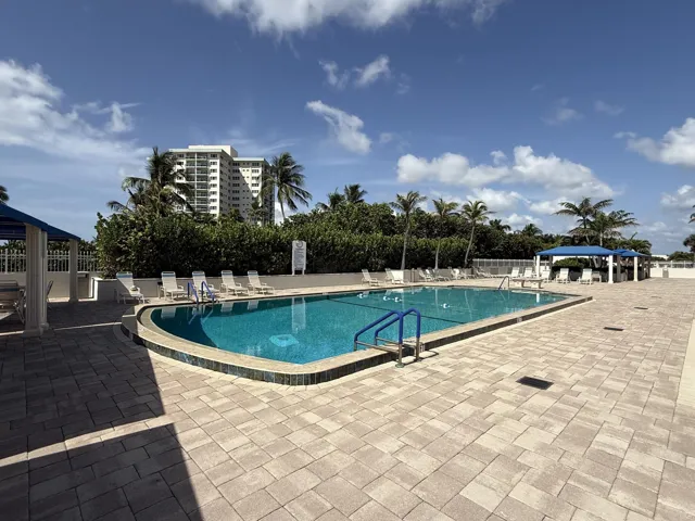 Relax in the pool or the ocean