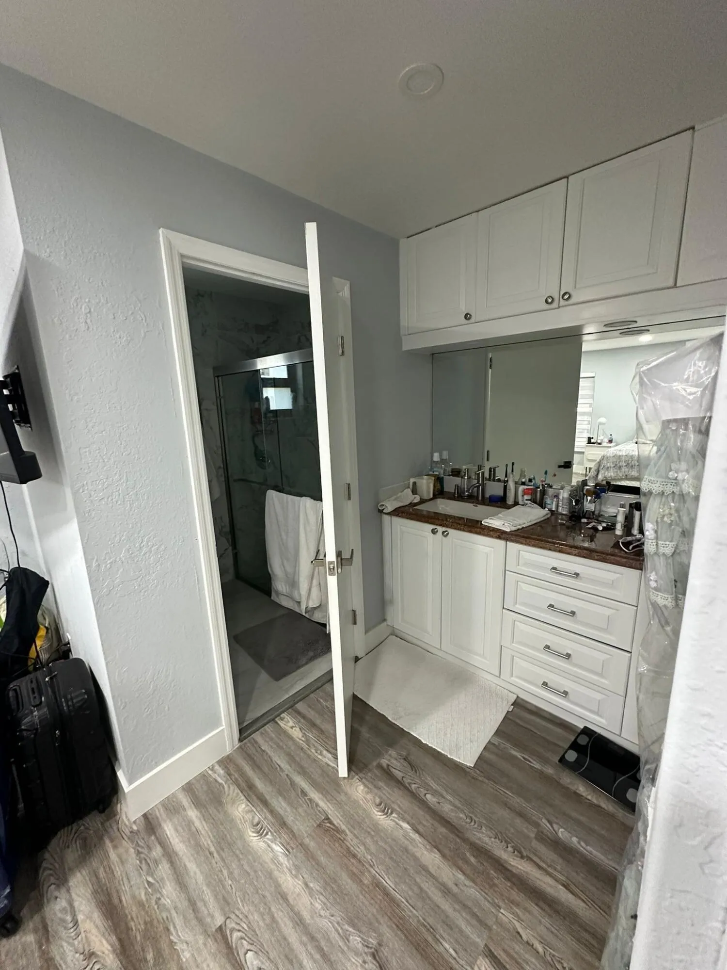 the master bath