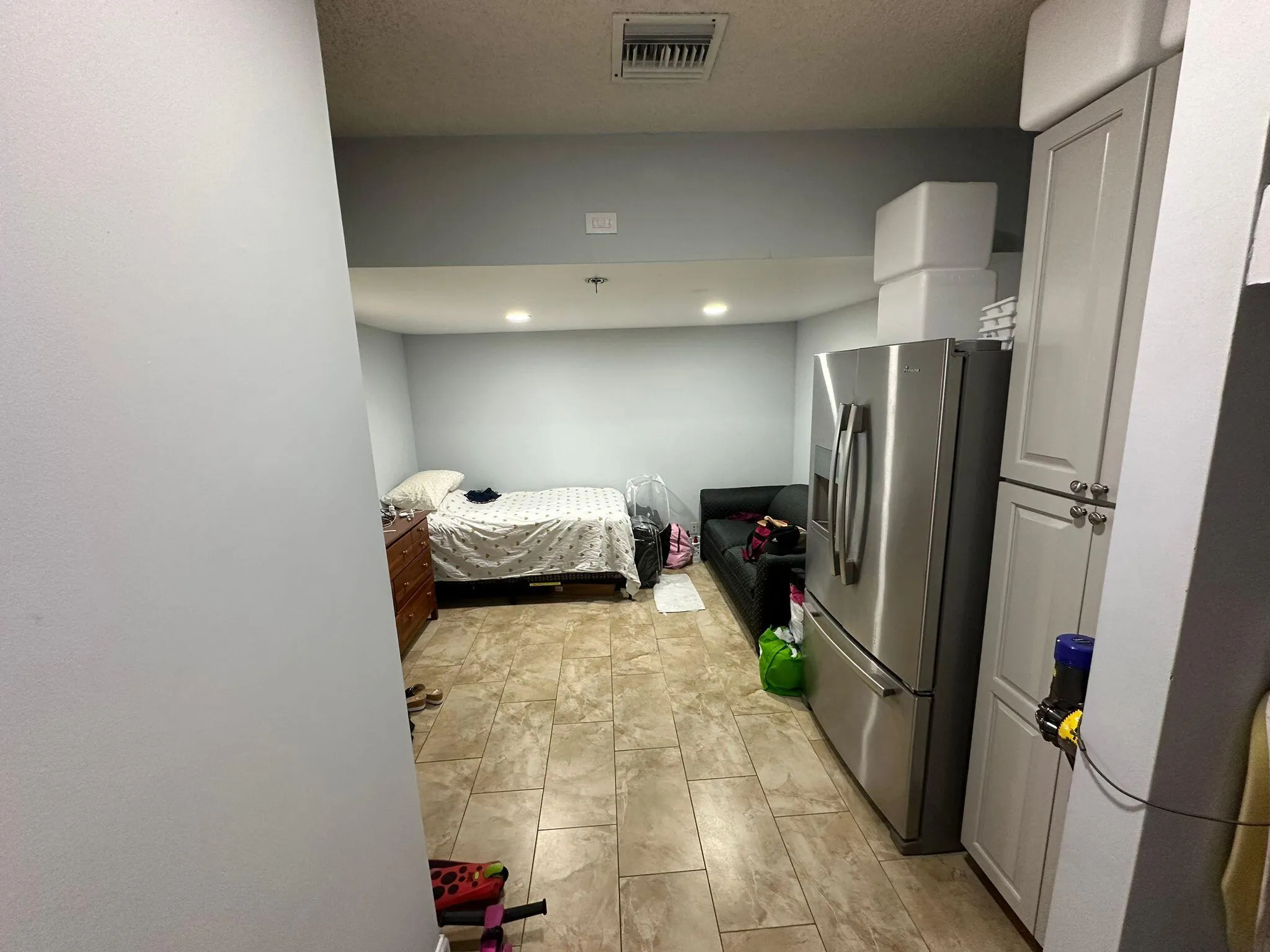 the bonus garage room