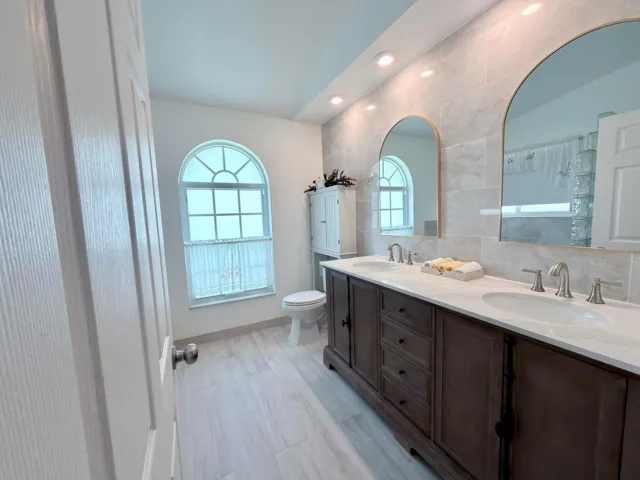Master bathroom