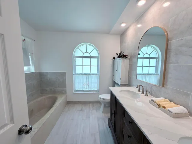 Master bathroom