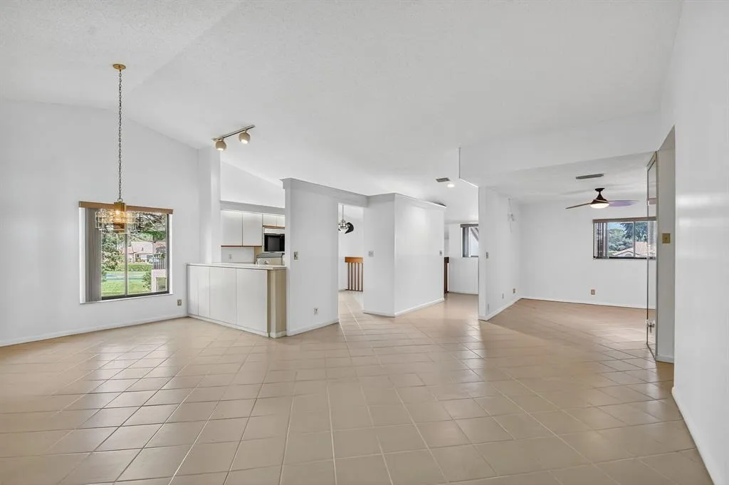open floor plan