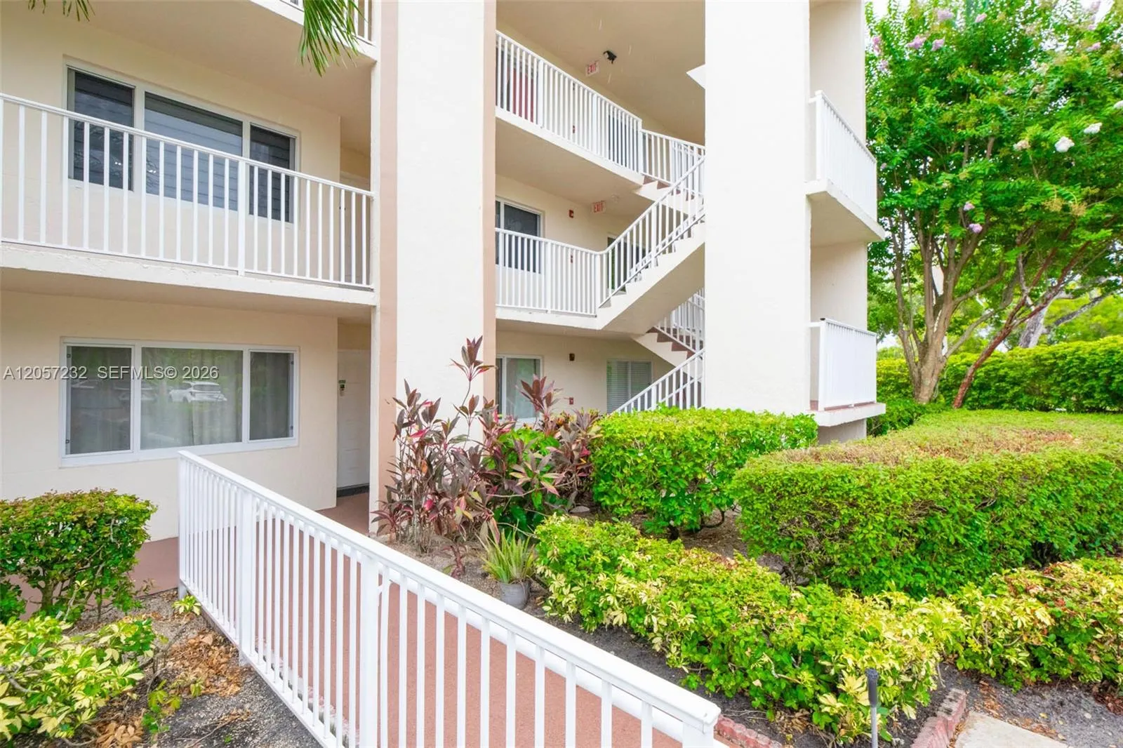 Walkway to Unit