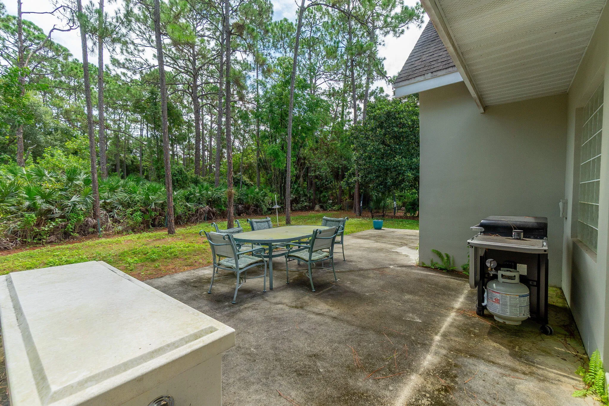 Patio area